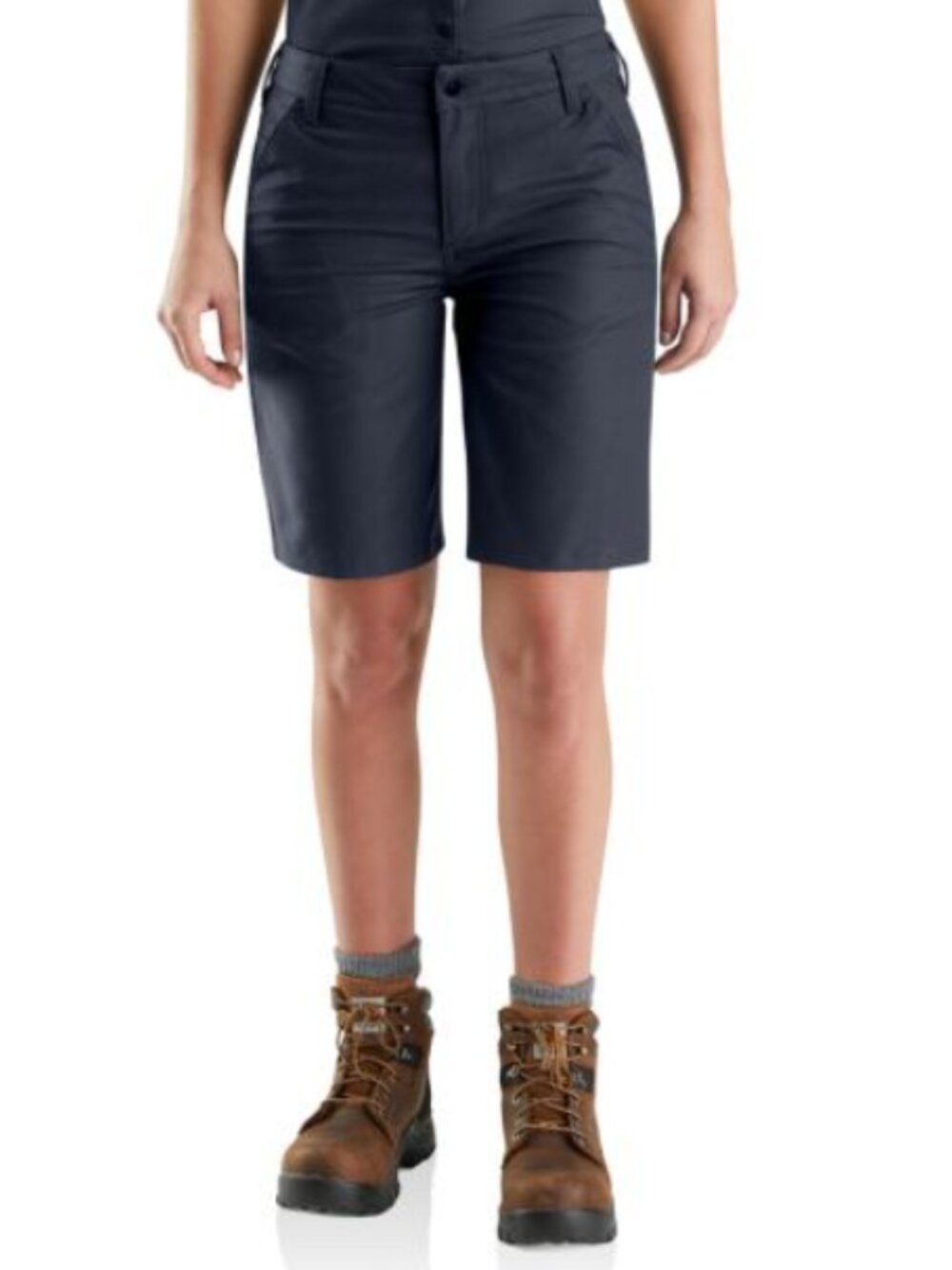 NWT! Women's Rugged Professional Series Original Fit Navy Shorts Size 12